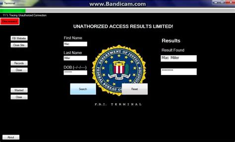 Sign in to ATLAS FBI with .